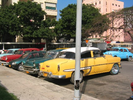 La Havane, voitures anciennes