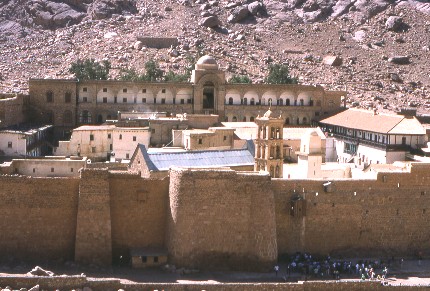 Le Sinaï, monastère Sainte-Catherine