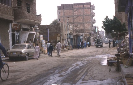 Edfou, centre-ville