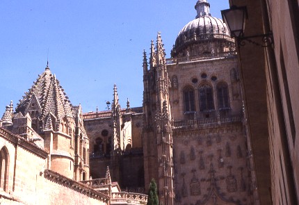 Salamanque, ancienne et nouvelle cathédrales
