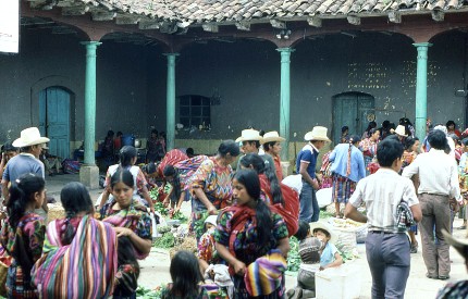 Chichicastenango, marché
