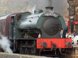 Locomotive &agrave; vapeur