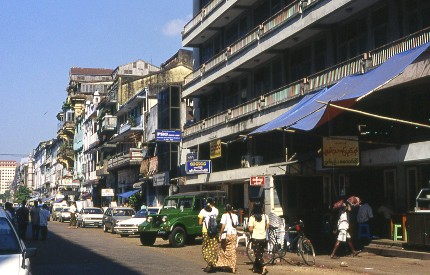 Yangon, centre-ville