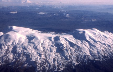 Les Andes vues des airs