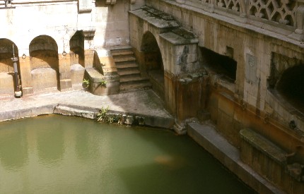 Bath, les bains romains