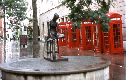 Londres, allée longeant Covent Garden