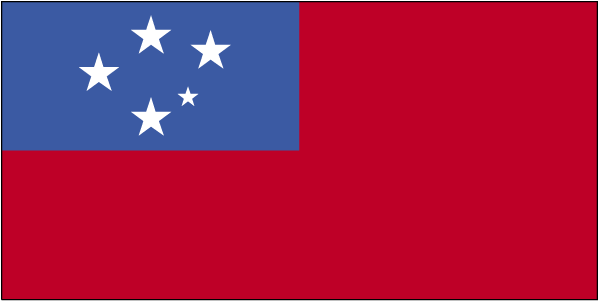 Drapeau de Samoa Drapeau de Samoa