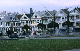 Maisons typiques, San Francisco, USA