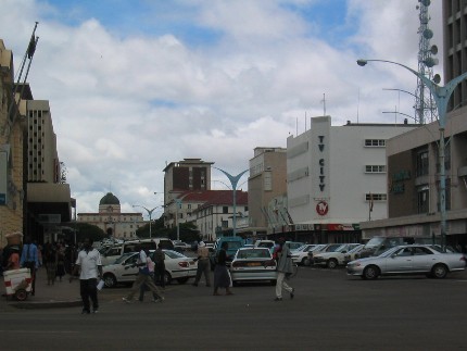 Bulawayo, centre-ville